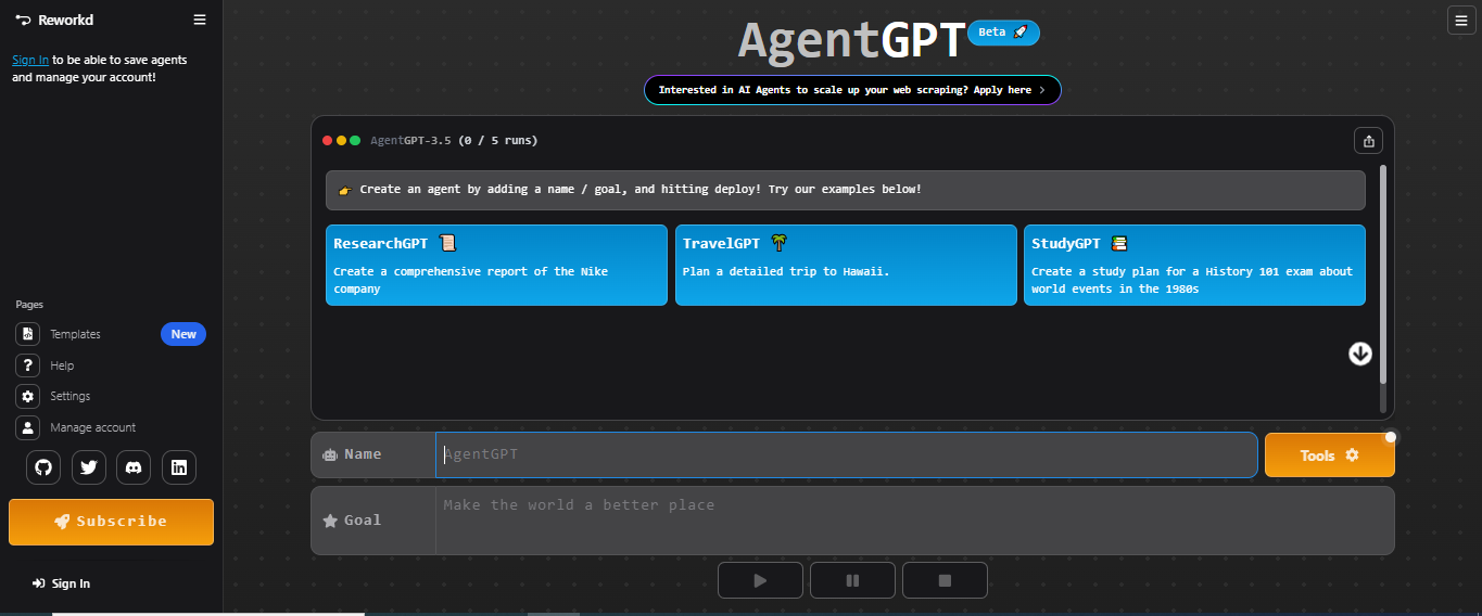 AgentGPT