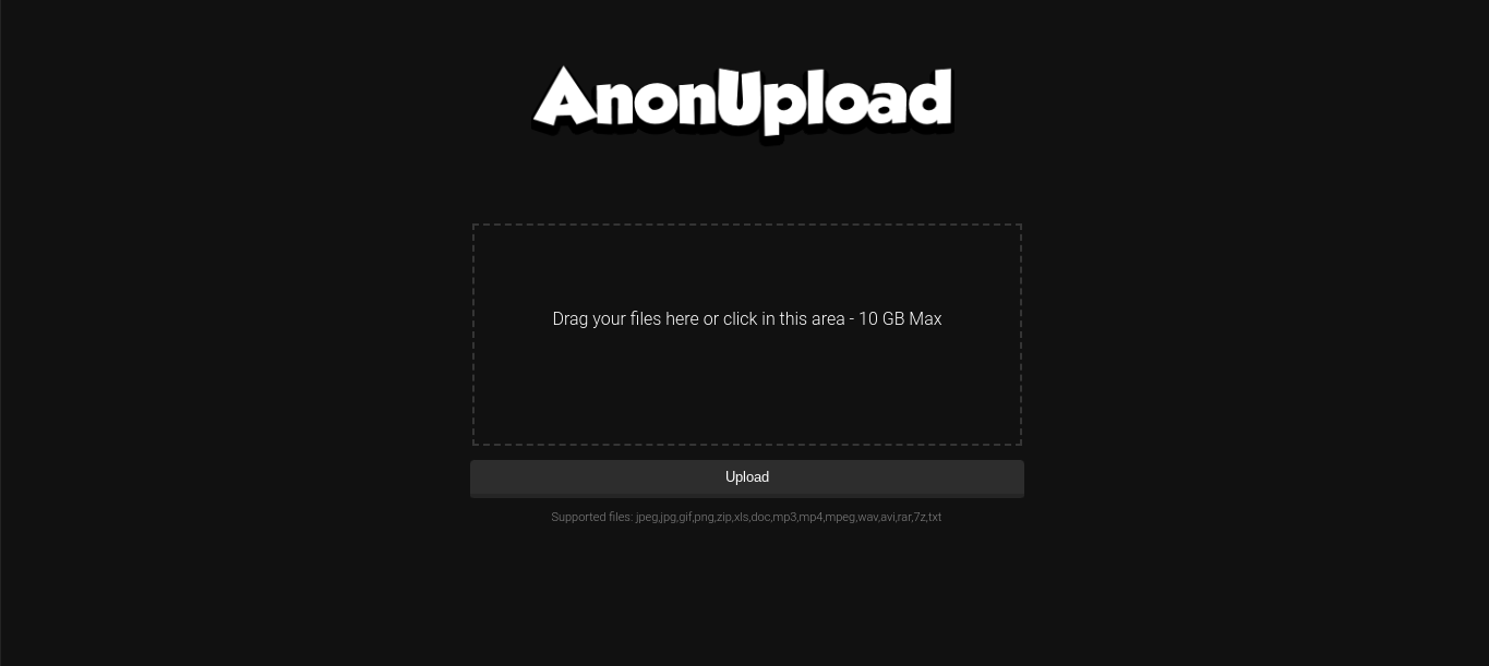 AnonUpload